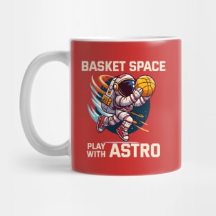 Basket Space with Astro - Basketball Mug